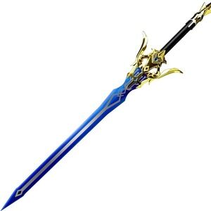 GENSHIN IMPACT Sword Freedom Sworn Replica Stainless Steel Anime Video Game 45"